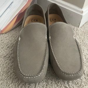 Wallin & Bros. Grey Nubuck Loafers